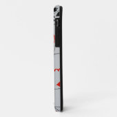 デッキ散乱トランプ、 Case-Mate iPhoneケース (裏面/左)