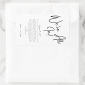 デッキ・オブ・カード・結婚式の引き出物・ステッカー 長方形シール (バッグ)