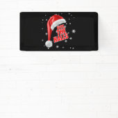 デッキ・ザ・ホールズ スノーコレクション 2x1 ビニールバナー 横断幕 (インサイチュ)