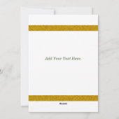 「デッキ・ザ・ホールズ」フラットホリデーカード シーズンカード (裏面)