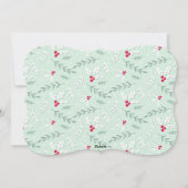 デッキ・ザ・ホールズ |ホリデーカード シーズンカード (裏面)