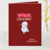 デッキtheホール:メリークリスマス応援» カード (黄色い花)