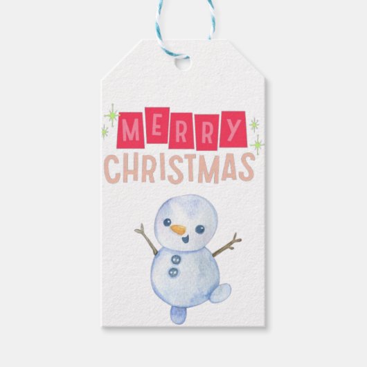 デッキtheホール：メリークリスマス応援» ギフトタグ (正面)