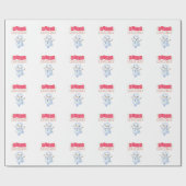 デッキtheホール：メリークリスマス応援» ラッピングペーパー (フラット)