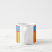 デックかわいらしチェアストライプエスプレッソマグ エスプレッソカップ (裏面)