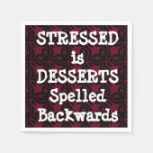 デッセルトカクテル紙ナプキンス スタンダードカクテルナプキン (正面)