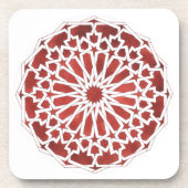 デッソスデヴェレモザイクマロカインルージュALCAZAR コースター (正面)