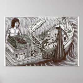 デッドアイポスター、ボート上のバンナック ポスター