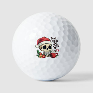 デッドインサイドすてきしかしAFホットカコアラテクリスマススクル ゴルフボール