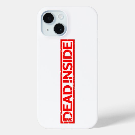 デッドインサイドスタンプ Case-Mate iPhoneケース (裏面)