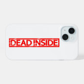 デッドインサイドスタンプ iPhone 15ケース (裏面横)