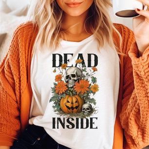 デッドインサイド ビンテージ ハロウィン トライブレンドTシャツ