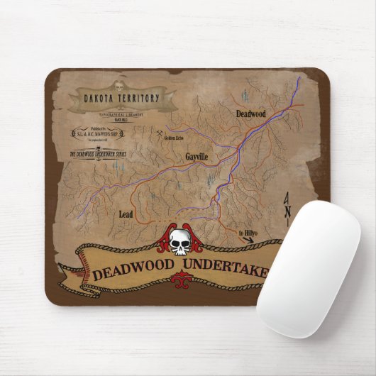 デッドウッドアンダーテイカーシリーズマウスパッド マウスパッド (マウス)