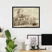 デッドウッドコーチの最終トリップSD 1890 ポスター (ホームオフィス)