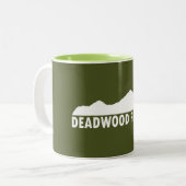 デッドウッドサウスダコタお願い ツートーンマグカップ (正面左)