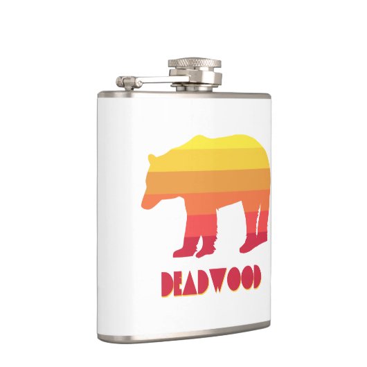 デッドウッドサウスダコタレインボーベア フラスク (右)