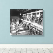 デッドウッドテラスタンプミル内 キャンバスプリント (インサイチュ (ウッドフロア))