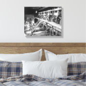 デッドウッドテラスタンプミル内 キャンバスプリント (インサイチュ (寝室))