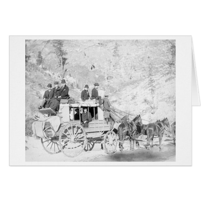 「デッドウッド・コーチ」の写真に座っている男性 (正面横)