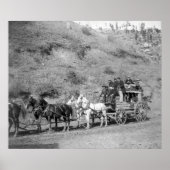 「デッドウッド・コーチ」写真の最後の旅 ポスター (正面)