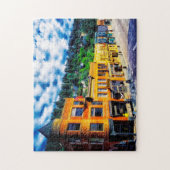 デッドウッド・サウスダコタ州。 ジグソーパズル (縦)