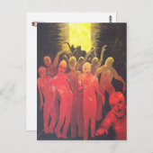 デッドエンドゾンビホード ダークホラーアート ポストカード (正面/裏面)