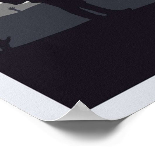 デッドオブウィンターボードゲームミニマリスト旅行スタイル ポスター (角)