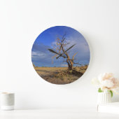 デッドカメルソーン(アカシアエリオロバ)ツリー ラージ壁時計 (ホーム)