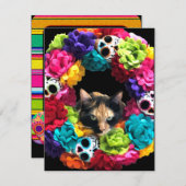 デッドキャットの日 ホリデーカード (正面/裏面)