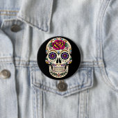 デッドシュガースカルの日バラボタン 缶バッジ (インサイチュ)