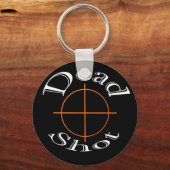 デッドショットブラックキーチェーン キーホルダー (正面)