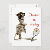 デッドセットテニス海賊 ポストカード (正面/裏面)