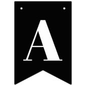 デッドダマスク白黒ハッピーハローウィンバナー バンティングフラッグ (第3の旗)