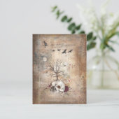 デッドツリーダークアートの招待カード 招待状 (スタンド正面)