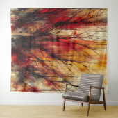 デッドツリー1 – 水彩 タペストリー (インサイチュ(横))