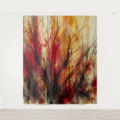 デッドツリー1 – 水彩 タペストリー (正面)