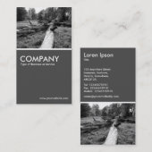 デッドツリー – 70pcグレー 名刺 (正面/裏面)