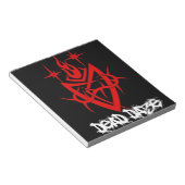 デッドデイズトライバルハート ノートパッド (アングル)