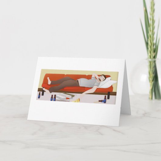 デッドビートパパ父のデイカード カード (正面)