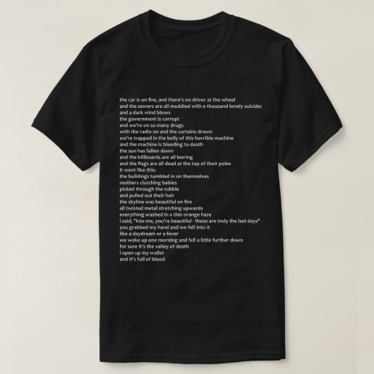 デッドフラッグクラシックブルースTシャツ Tシャツ (デザイン正面)