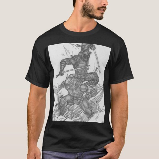 デッドプールとウルヴァリン Tシャツ (正面)
