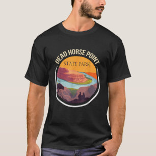 デッドホースポイントユタ州パークスーベリーキャニオンR Tシャツ