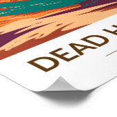 デッドホースポイント州パークユタヴィンテージ ポスター (角)