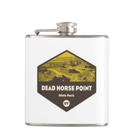 デッドホースポイント州パークユタ フラスク (正面)