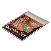 デッドホースポイント州パークヴィンテージ ノートブック (左側)