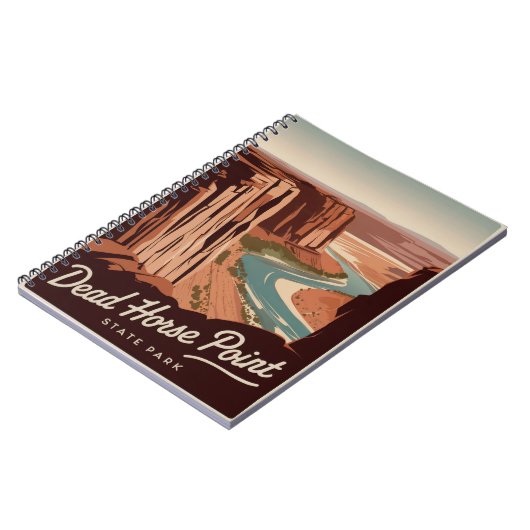 デッドホースポイント州パークヴィンテージ ノートブック (左側)
