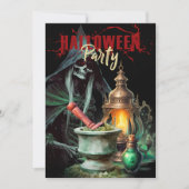 デッドマンミスティックハローウィンパーティ招待状 招待状 (正面)