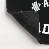 デッドリフトと餃子 – おもしろいバルキングノベルティ マウスパッド (コーナー)