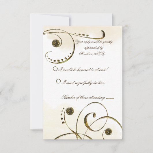 デッドリーフマンティスRSVP 出欠カード (正面)