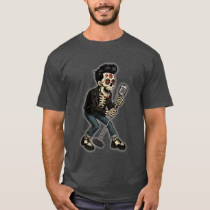 デッドロカビリー歌手 Tシャツ
